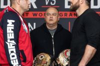 Битва взглядов участников турнира Bellator 214: Фёдор Емельяненко - Райан Бейдер