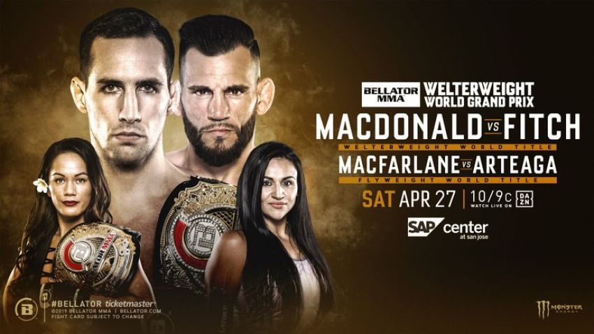 Файткард турнира Bellator 220: Рори Макдональд - Джон Фитч