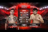 Видео боя Пол Марин - Грачик Енгибарян Fight Nights Global 62