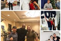 InstaBoxing 04 января 2019: Рой Джонс встречается с бойцами UFC, Гловацки и Мастернак встречают 2019 год с женами и детьми