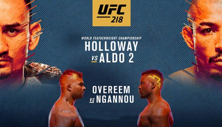 Видео боев турнира UFC 218