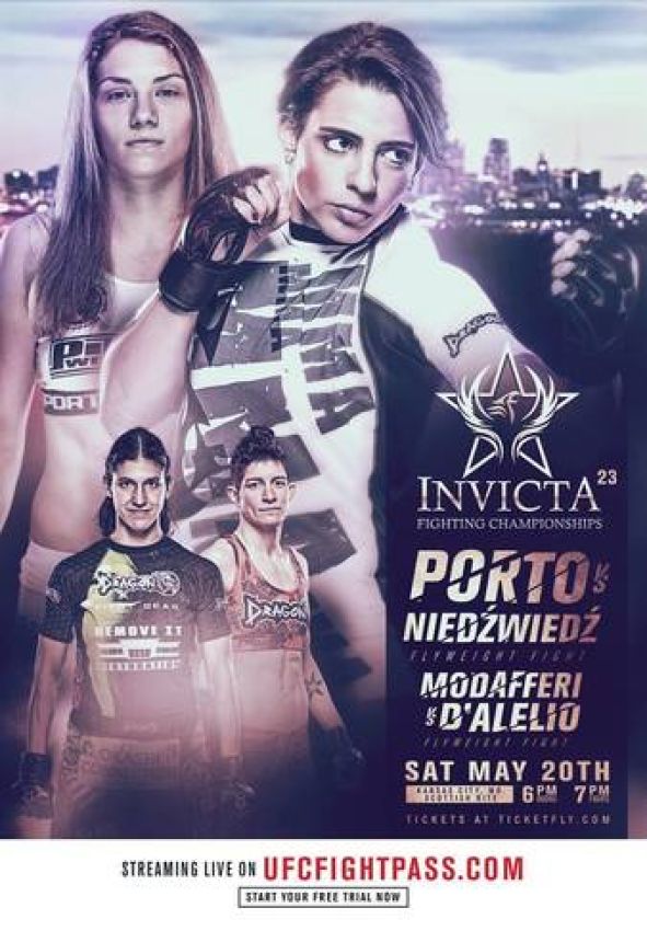 Прямая трансляция Ванесса Порто - Агнешка Неджвидз Invicta FC 23