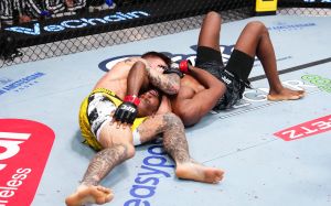 Ярослав Амосов быстро "задушил" Нила Магни на UFC on ESPN 73