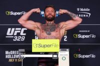 Результаты взвешивания турнира UFC 329