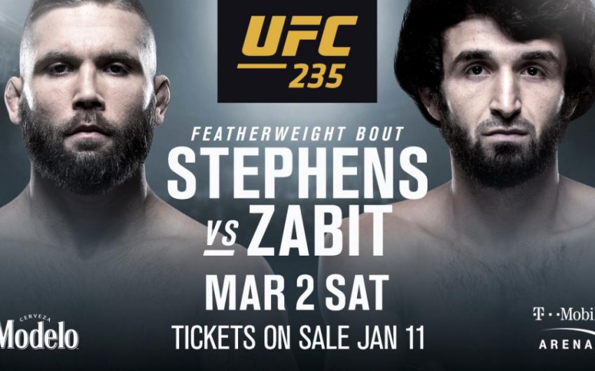 Забит Магомедшарипов - Джереми Стивенс. Превью боя на UFC 235
