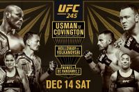 UFC 245 Камару Усман – Колби Ковингтон, Петр Ян – Юрайа Фэйбер. Смотреть онлайн прямой эфир