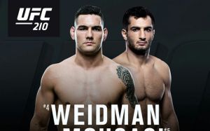 Официально: Крис Вайдман - Гегард Мусаси на UFC 210