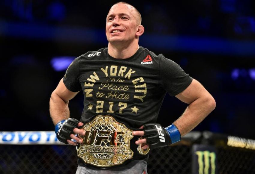 Georges St-Pierre admitted that he never liked to fight.