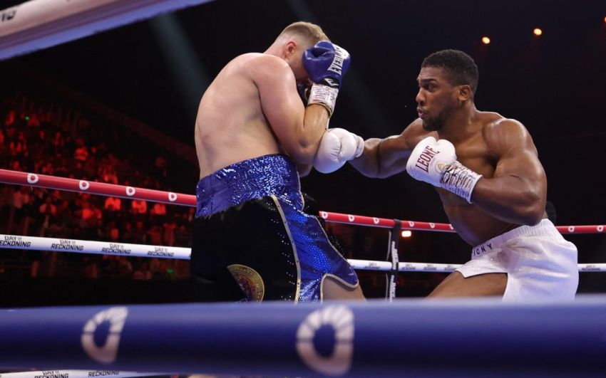 Энтони Джошуа не занял место Валлина в новом рейтинге IBF