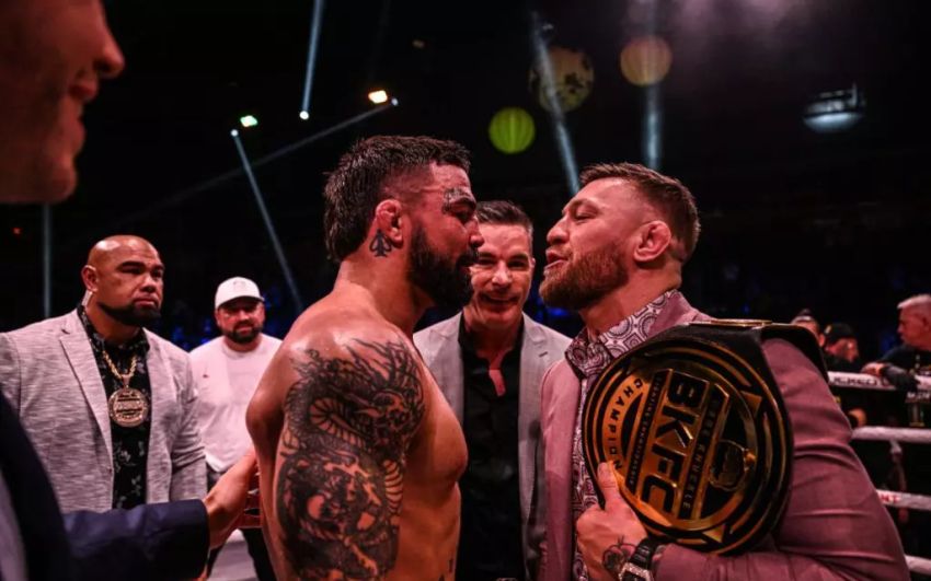 Конор МакГрегор уволил Майка Перри из BKFC после поражения Джейку Полу