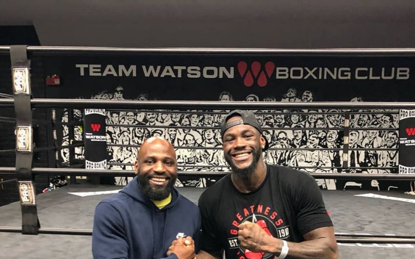 Фото и видео: Деонтей Уайлдер продолжает подготовку к Луису Ортису в Team Watson Boxing Club