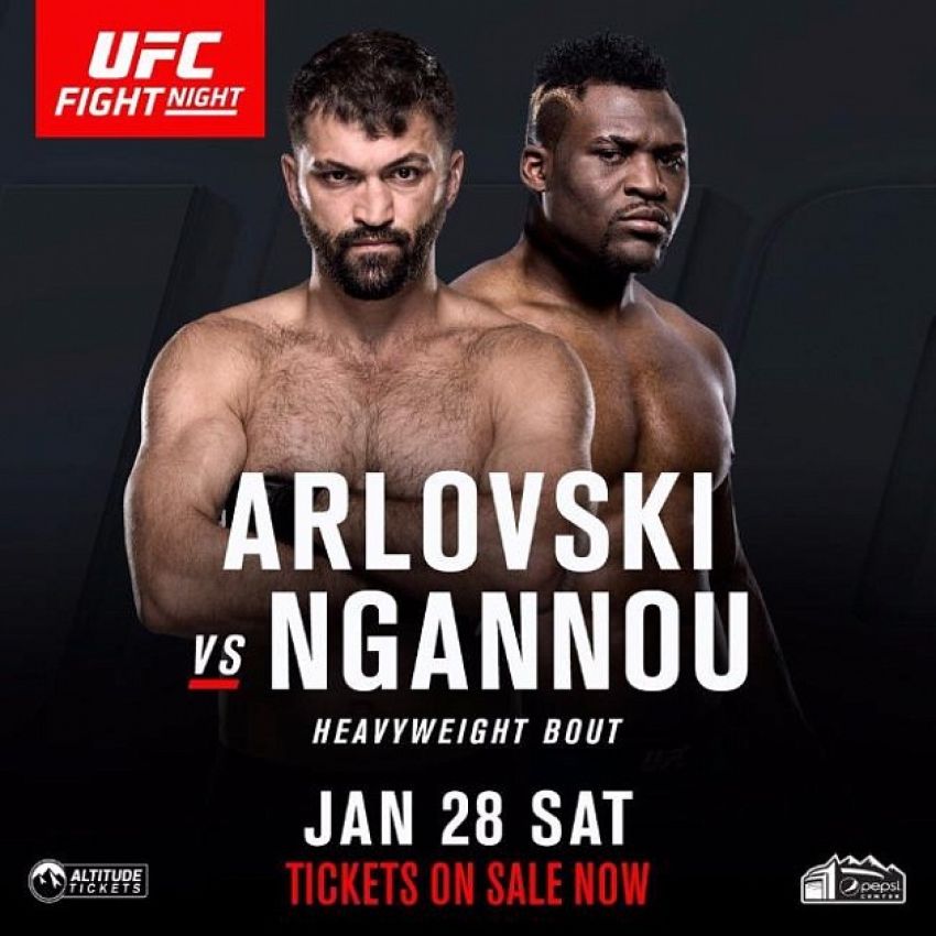 Видео боя Андрей Орловский - Франсис Нганну UFC on Fox 23