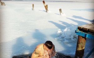 Усик, Постол, Бурсак и Редкач окунулись на Крещение