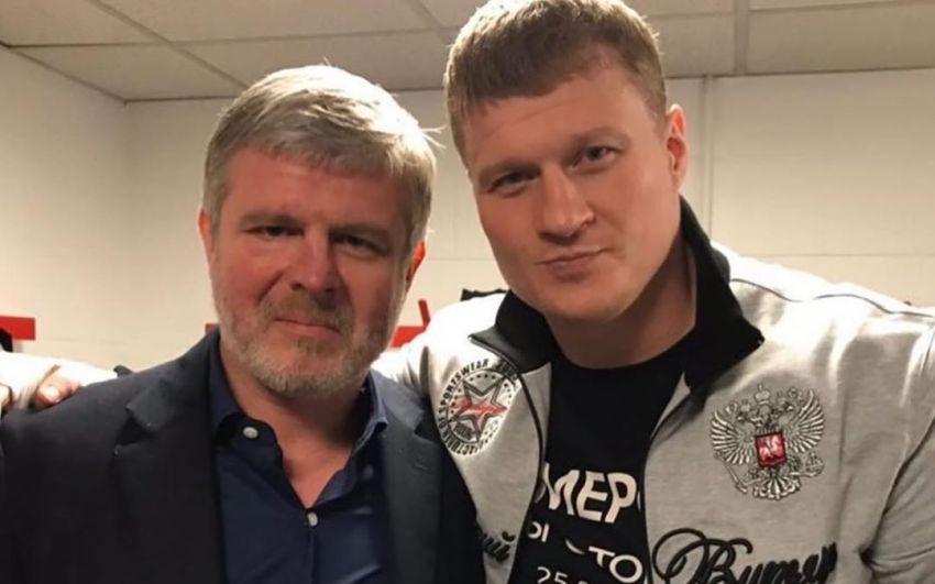 Андрей Рябинский: "Бой Поветкин-Хантер обсуждается"