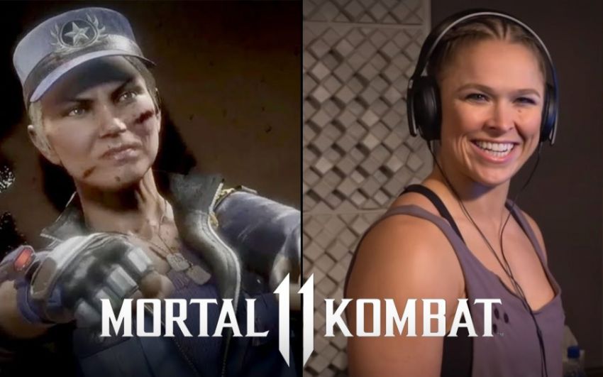 Ронда Роузи стала прототипом Сони Блэйд из видеоигры Mortal Kombat 11
