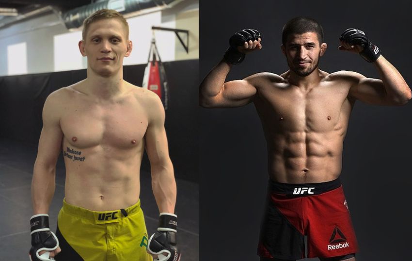 Рустам Хабилов против Сергея Хандожко на турнире UFC в Москве