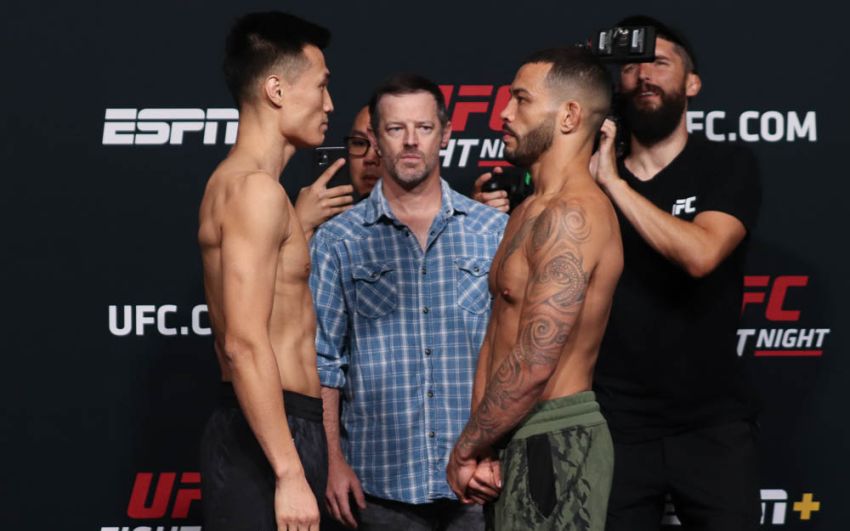 Видео боя Корейский Зомби - Дэн Иге UFC on ESPN 25