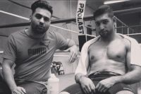 Амир Хан показал 161,2 фунта (73,1 кг) за 30 дней до боя с Альваресом