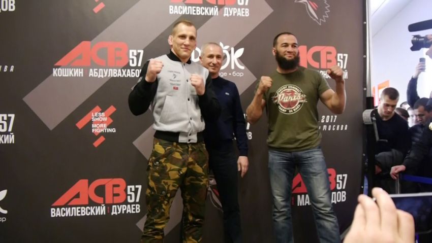 Пресс-конференция перед турниром ACB 57