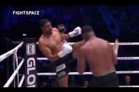 Видео боя Бенджамин Адегбуи - Джаффар Уилнис GLORY 62