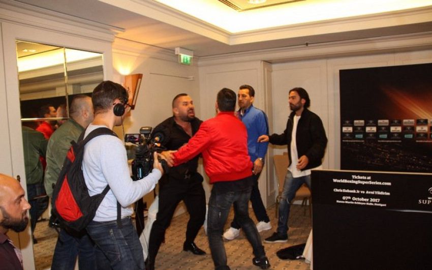 Финальная пресс-конференция Юбэнка и Йылдырима едва не закончилась дракой