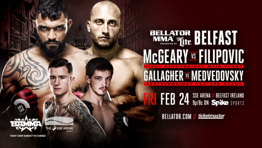 Прямая трансляция Bellator 173 Лиам Макгири - Владимир Филипович