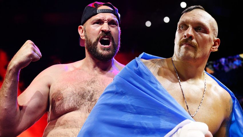 Александр Усик рассказал, когда должен состояться его бой с Фьюри