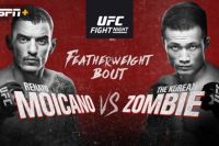 Файткард турнира UFC Fight Night 154: Ренато Мойкано - "Корейский Зомби"