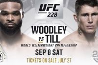 Видео боя Тайрон Вудли - Даррен Тил UFC 228