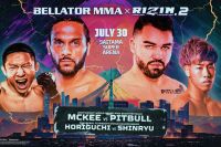 Прямая трансляция Bellator vs Rizin 2